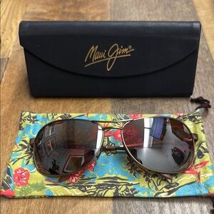 Maui Jim Brown Akoni Sunglasses